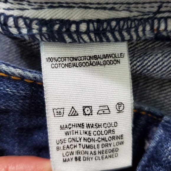 Free People Jean Shorts Logan Denim Distressed Boho Festival NWT Size 26 - Picture 3 of 7